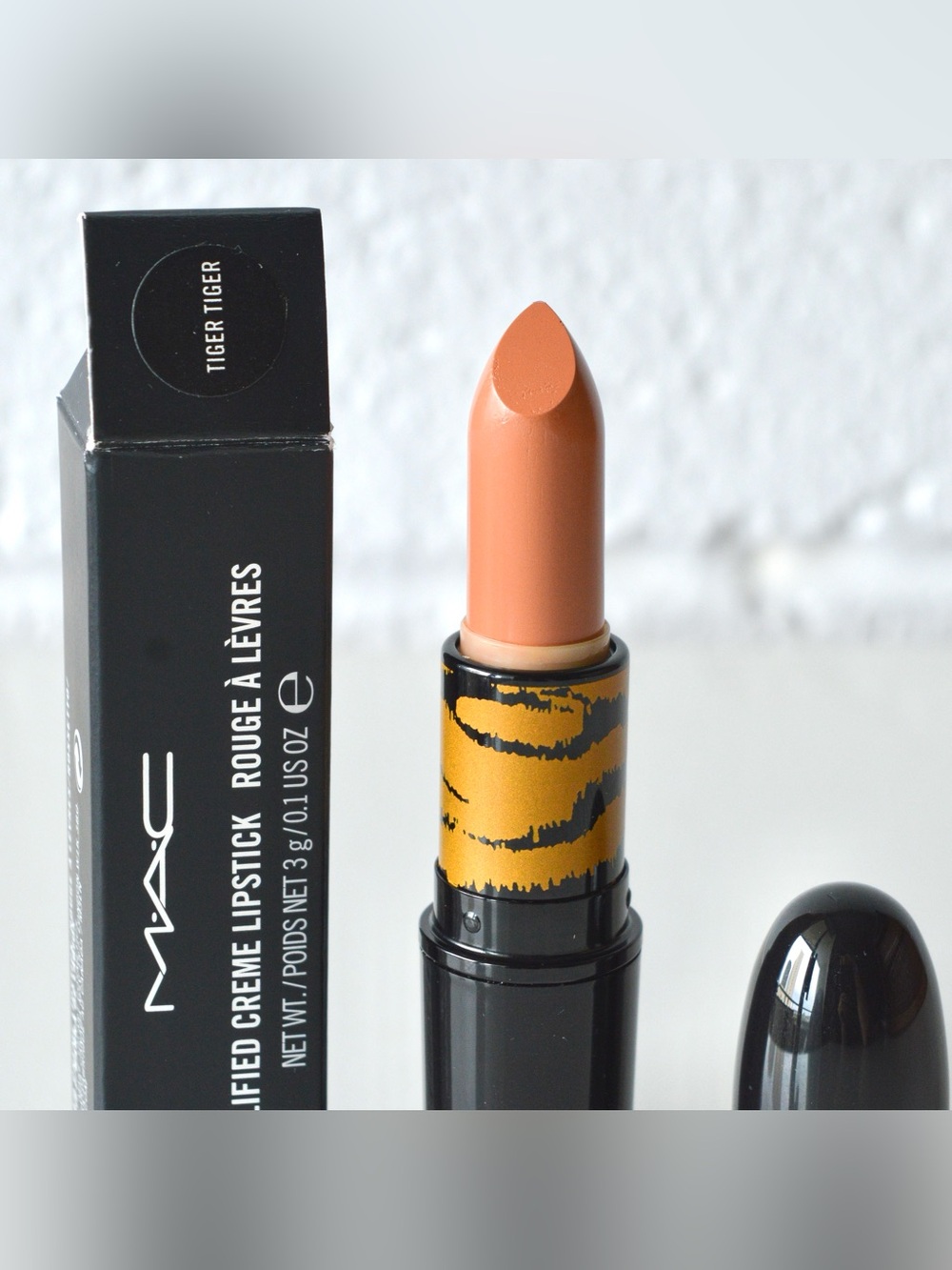 MAC Cosmetics Lipstick *TIGER TIGER* Raquel Welch 2007 BNIB New Rare LE